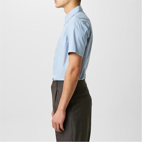 EMPORIO ARMANI - Stretch Short Sleeve Logo Shirt