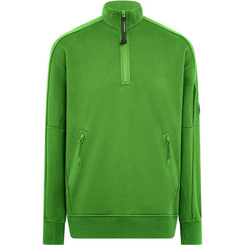 CP COMPANY - Lens Arm Quarter Zip Sweatshirt