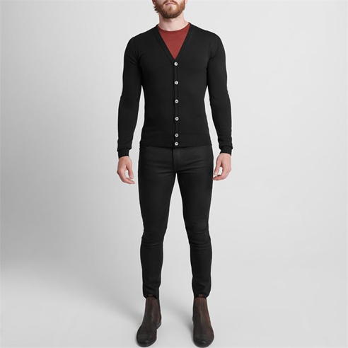 JOHN SMEDLEY - Burley Cardigan