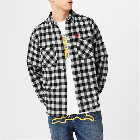 ICECREAM - IC CHECK LSHIRT Sn42