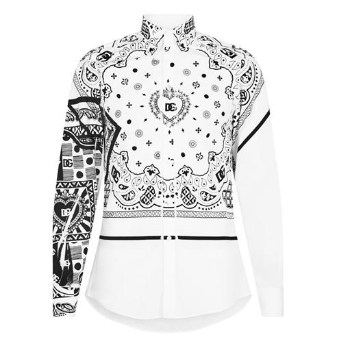 DOLCE AND GABBANA - Bandana Shirt