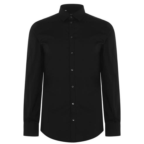 DOLCE AND GABBANA - Gold Fit Stretch Long Sleeved Shirt