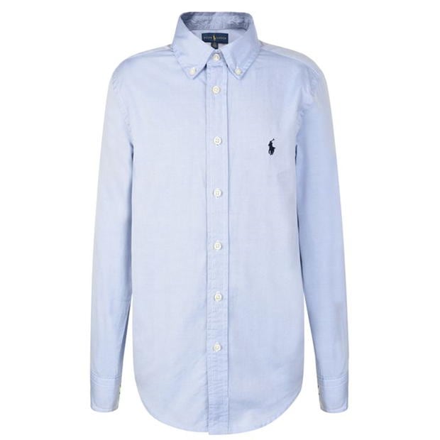 POLO RALPH LAUREN - Junior Boys Long Sleeve Oxford Shirt