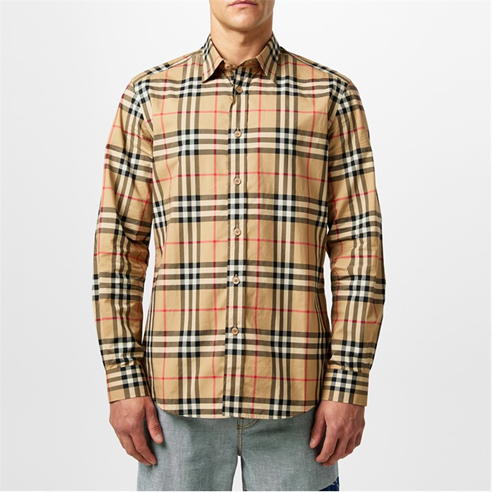 BURBERRY - Caxton Check Shirt