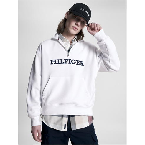 Tommy Hilfiger - MONOTYPE EMBRO MOCK NECK