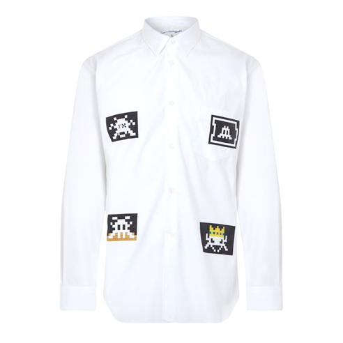 COMME DES GARCONS SHIRT - Invader Long Sleeve Shirt