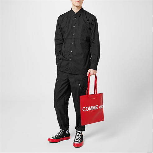 COMME DES GARCONS SHIRT - Tartan Long Sleeve Shirt