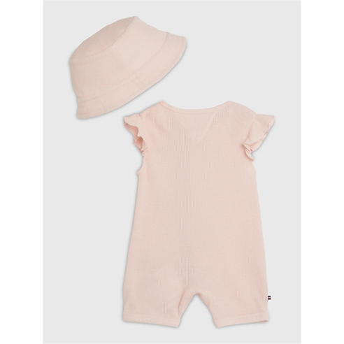 Tommy Hilfiger - BABY WAFFLE SHORTALL GIFTPACK