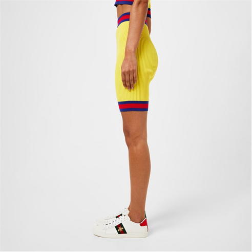 GUCCI - Web Ribbed Shorts
