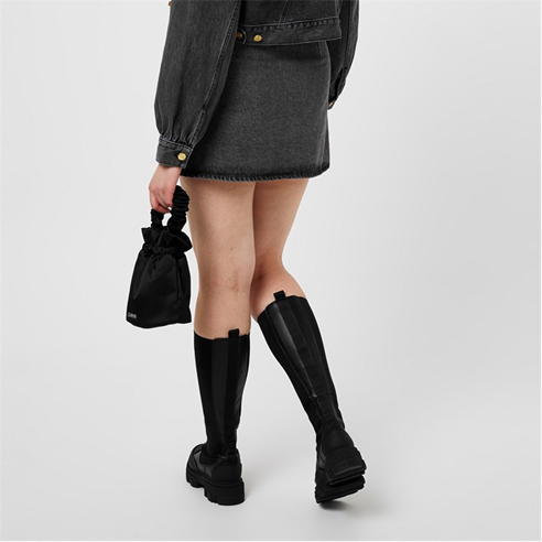 GANNI - Wrap Mini Skirt
