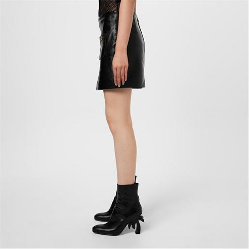 PALM ANGELS - Palm Btns Lthr Mni Ld34
