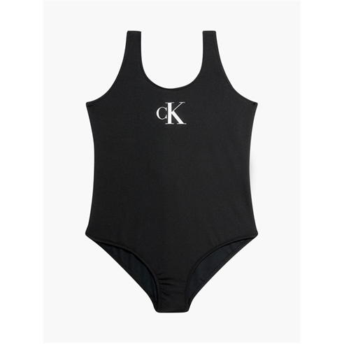 Calvin Klein - Girls Monogram Swimsuit