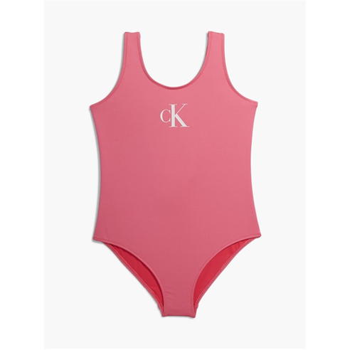 Calvin Klein - Girls Monogram Swimsuit