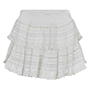 White - LOVESHACKFANCY - Ruffle Mini Skirt