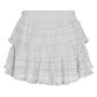 White - LOVESHACKFANCY - Ruffle Mini Skirt