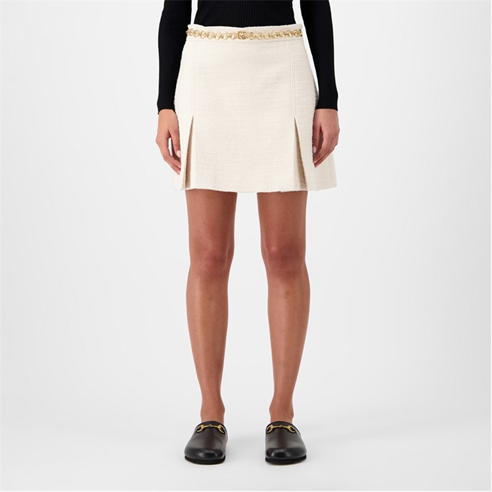 GUCCI - Bouclé Knit Mini Skirt