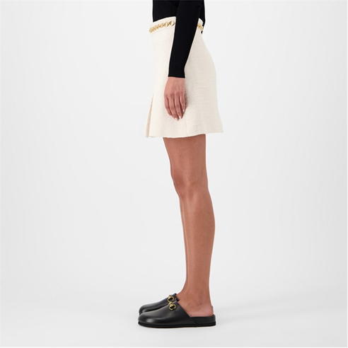 GUCCI - Bouclé Knit Mini Skirt