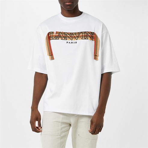 LANVIN - Oversized Curb Lace Tee