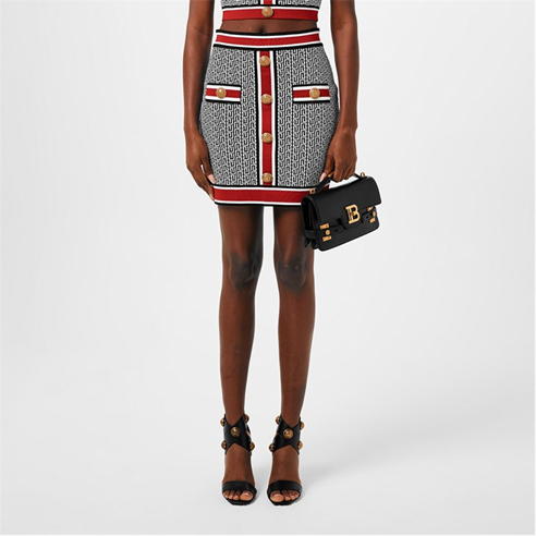 BALMAIN - Balmain Mono Skirt Ld34