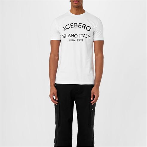 ICEBERG - Institutional Logo T-Shirt