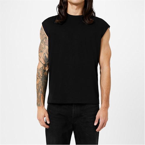 SAINT LAURENT - Saint Manches Raw T Sn33