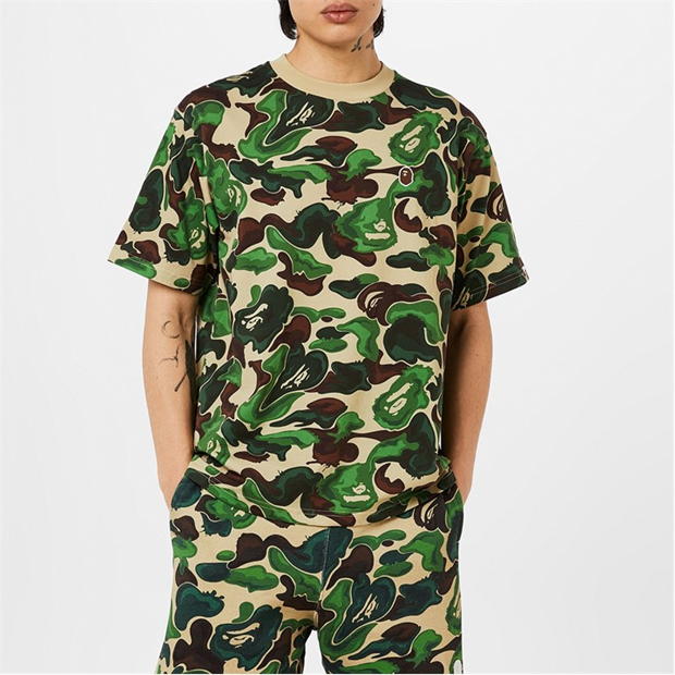 Camo bape t shirt clearance