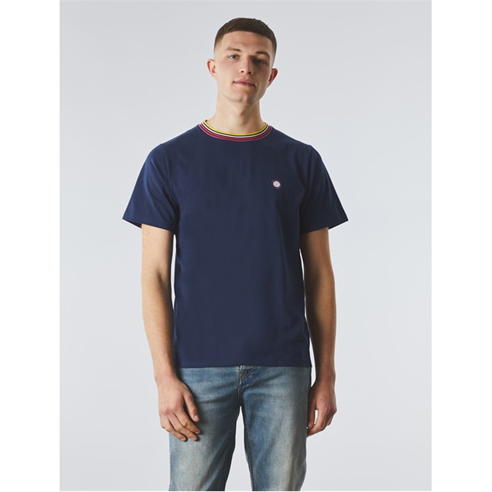 Pretty Green - Hollen Rib Stripe T Shirt