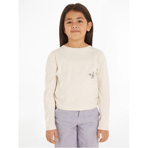 Calvin Klein Jeans - MONOGRAM OFF PLACED LS T-SHIRT