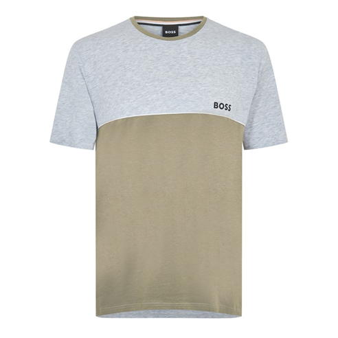 Boss - Contrast Pannelling Pyjama T-Shirt
