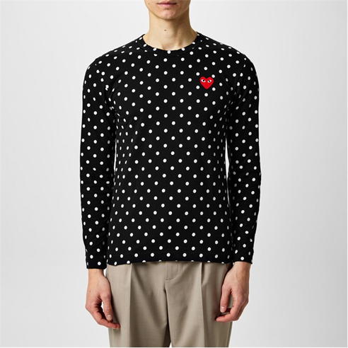COMME DES GARCONS PLAY - Comme Polka Dot T Sn99