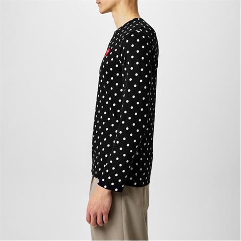 COMME DES GARCONS PLAY - Comme Polka Dot T Sn99
