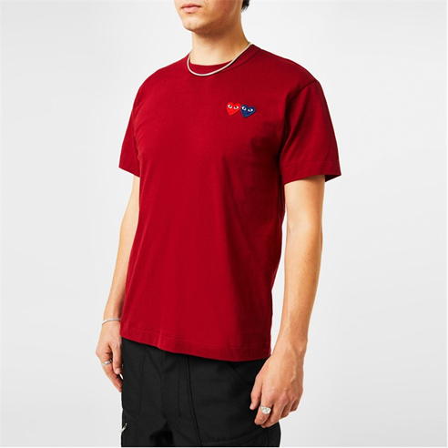 COMME DES GARCONS PLAY - Twin Hearts T-Shirt