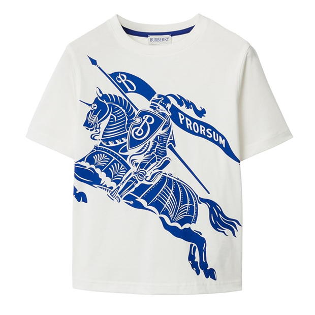 BURBERRY Knight Logo T Shirt Juniors