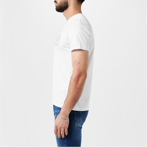 VERSACE JEANS COUTURE - Embroidered Stamp T Shirt