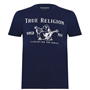 Navy/Silver - True Religion - Buddha T Shirt
