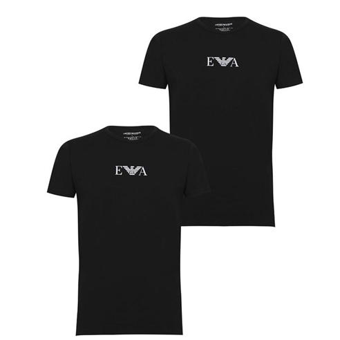 Emporio Armani - 2 Pack Chest Logo T Shirt