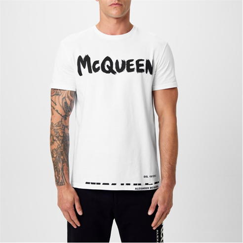 ALEXANDER MCQUEEN - Graffiti Logo T Shirt
