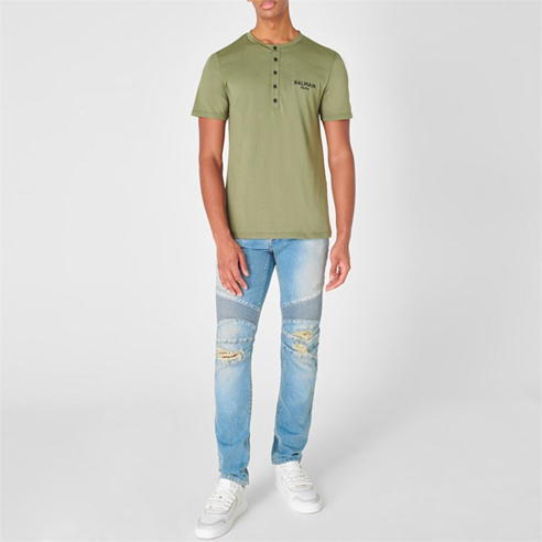 BALMAIN - Button T Shirt