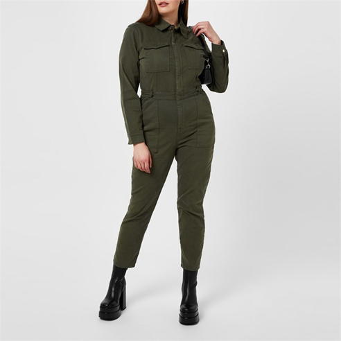 GOOD AMERICAN - Good FFS LS Jumpsuit Ld31