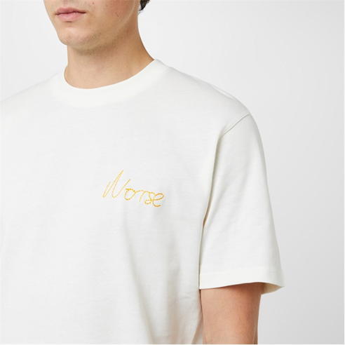 NORSE PROJECTS - Johannes Chain Stich Logo Tee