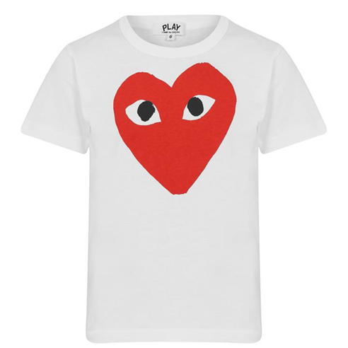 COMME DES GARCONS PLAY - Large Red Heart Tee Unisex