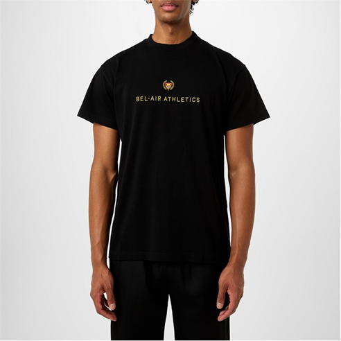 BEL-AIR ATHLETICS - Embroidered Logo T Shirt