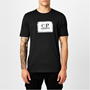Black 999 - CP COMPANY - Block Logo T-Shirt