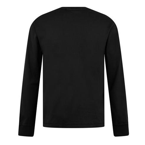 STONE ISLAND - Patch Logo Long Sleeve T Shirt