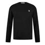 Nero A0029 - STONE ISLAND - Patch Logo Long Sleeve T Shirt
