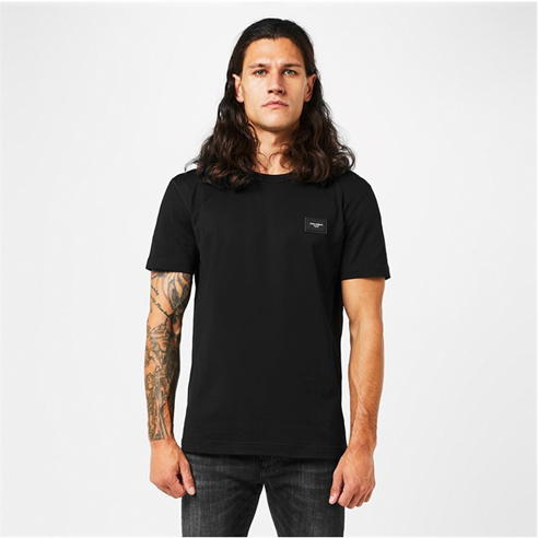 DOLCE AND GABBANA - Logo Plaque T Shirt