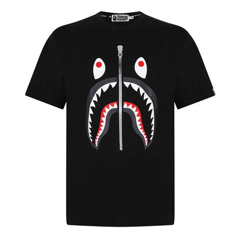 A BATHING APE - Relaxed Fit Shark T Shirt