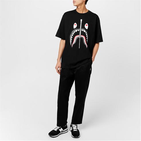 A BATHING APE - Relaxed Fit Shark T Shirt
