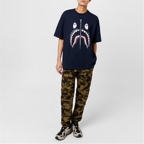 A BATHING APE - Relaxed Fit Shark T Shirt