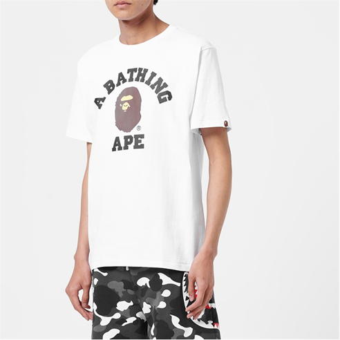 A BATHING APE - College T Shirt